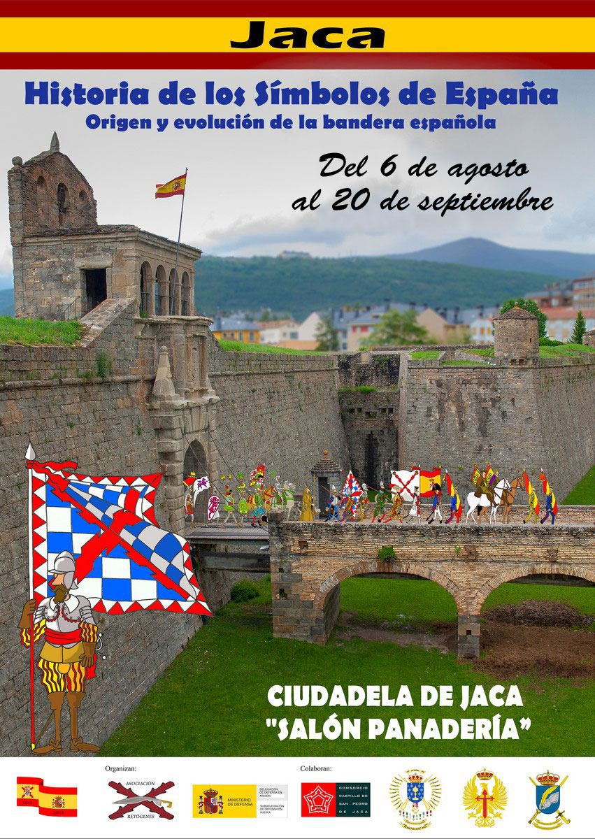 Cartel exposición Historia de los símbolos de España