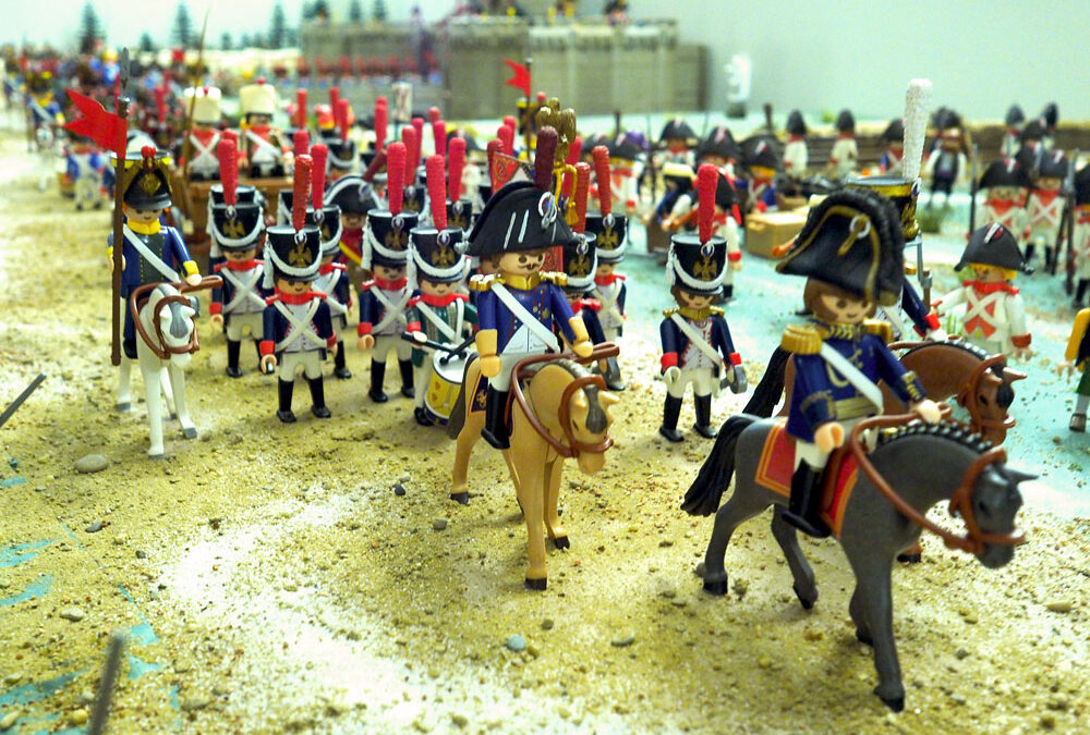 Exposición de Playmobil en la Ciudadela de Jaca