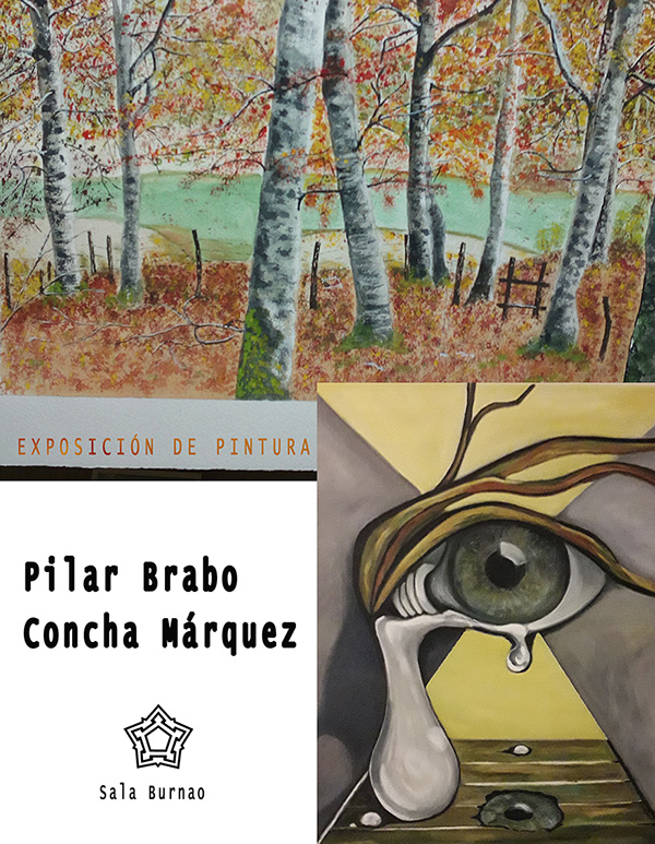 Exposición de pinturas. Pilar Brabo y Concha Márquez