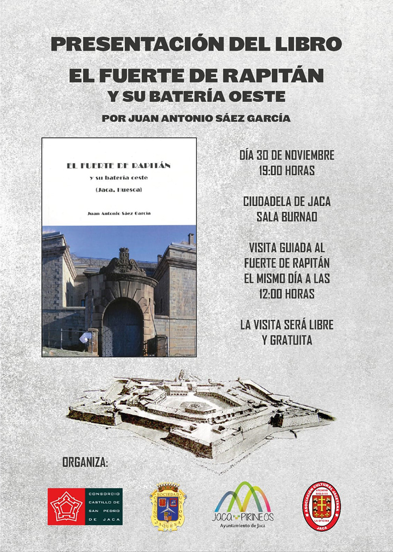 Presentación del libro «El fuerte de Rapitán y su batería oeste»