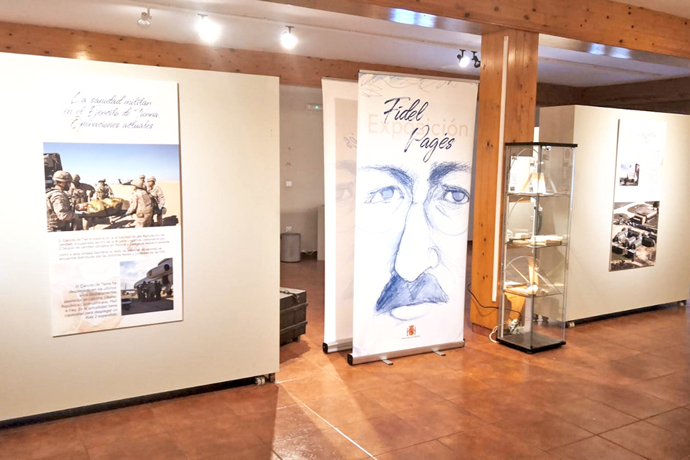 Exposición «Capitán Médico Fidel Pagés. Una puerta abierta a la Historia Militar»