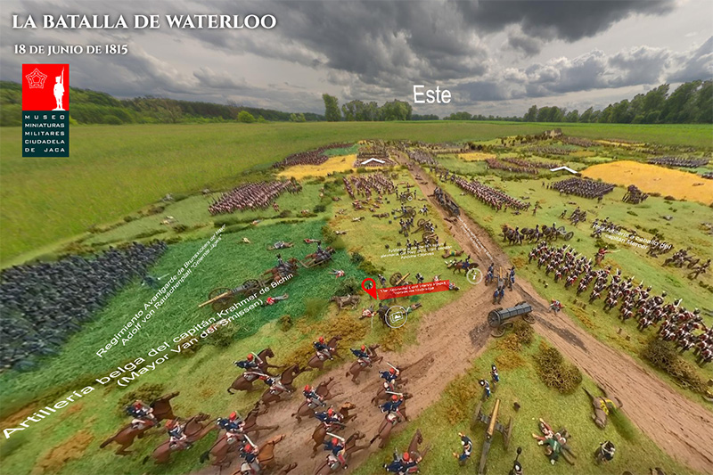 Redescubre la batalla de Waterloo con nuestra nueva visita interactiva