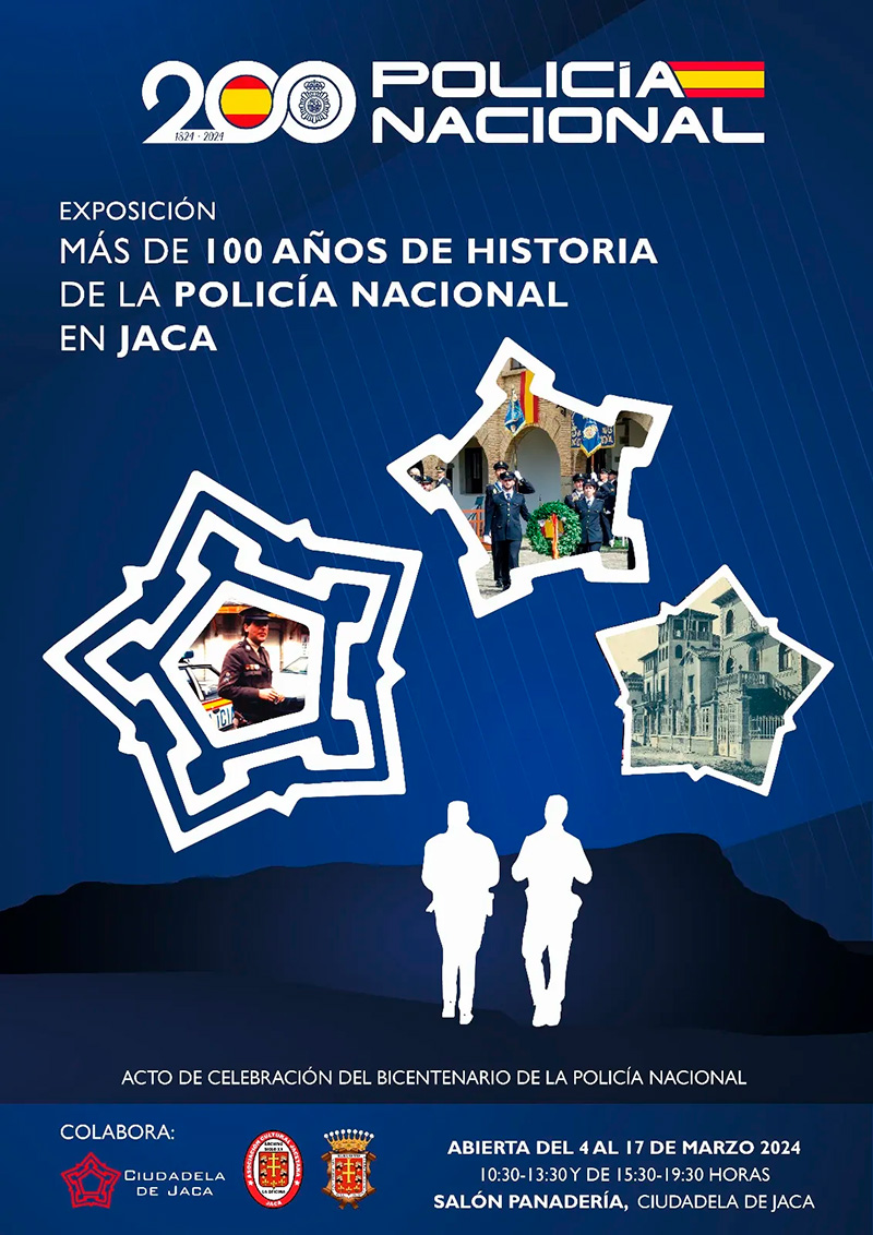 Exposición «Más de 100 años de historia de la Policía Nacional en Jaca»