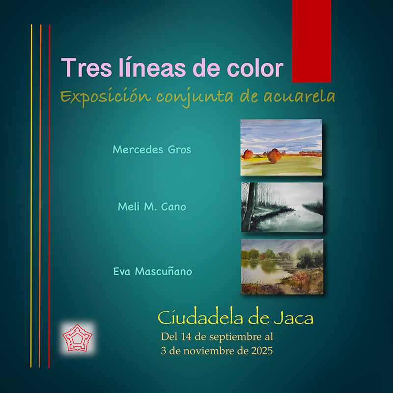Exposición «Tres líneas de color»