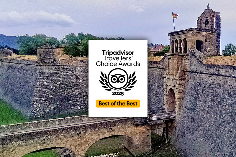 La Ciudadela de Jaca, reconocida como «lo mejor de lo mejor» en Tripadvisor