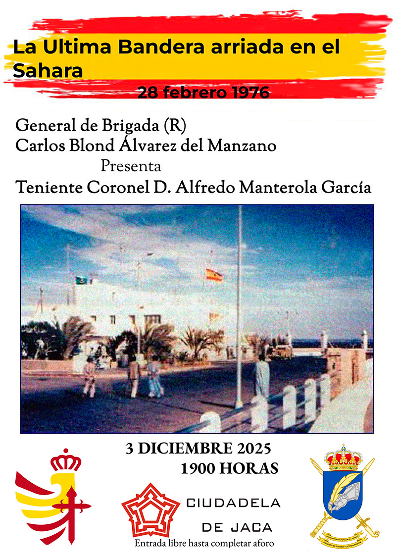 Conferencia «La última bandera arriada en el Sáhara»