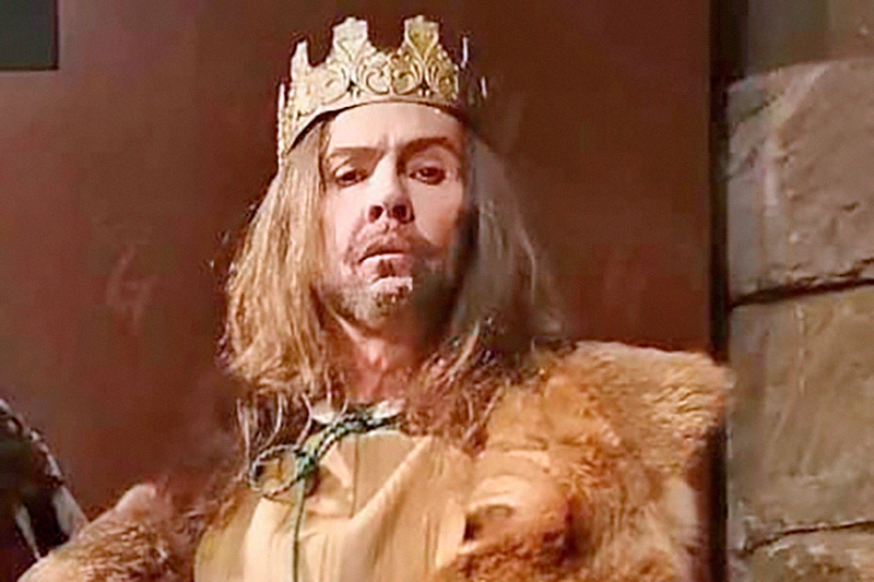 «Recepción del Rey Melchor». Intervención teatral en el Belén