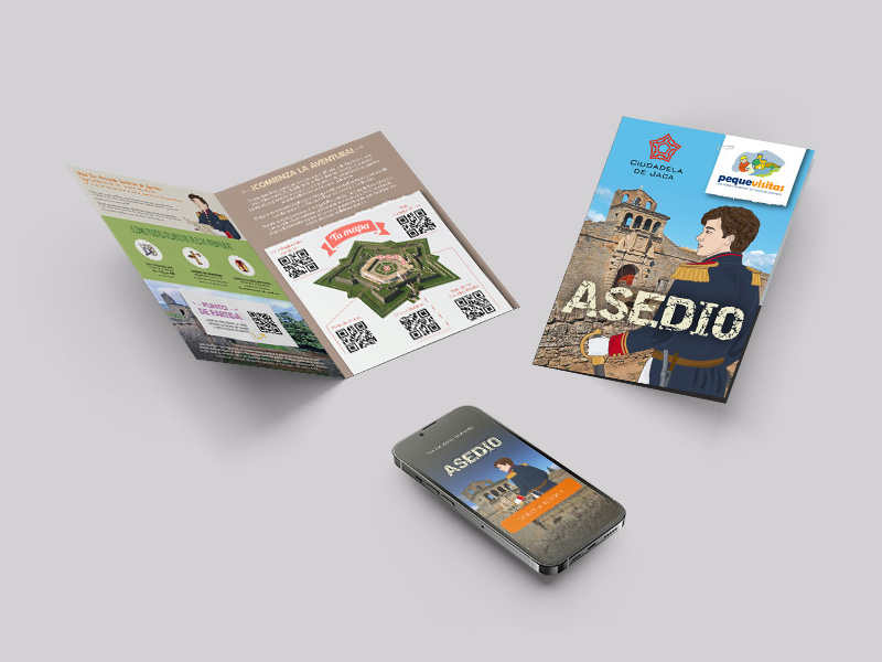 Pequevisitas «Asedio». Una ruta digital autoguiada para conocer diferentes espacios de la Ciudaela de Jaca